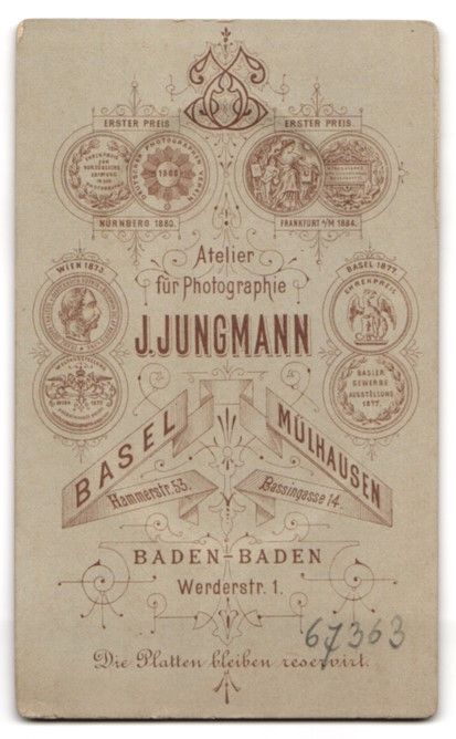Photos & affiches: Fotografie J. Jungmann, Basel, Hammerstr – D'occasion à Berlin par bartko-reher 1