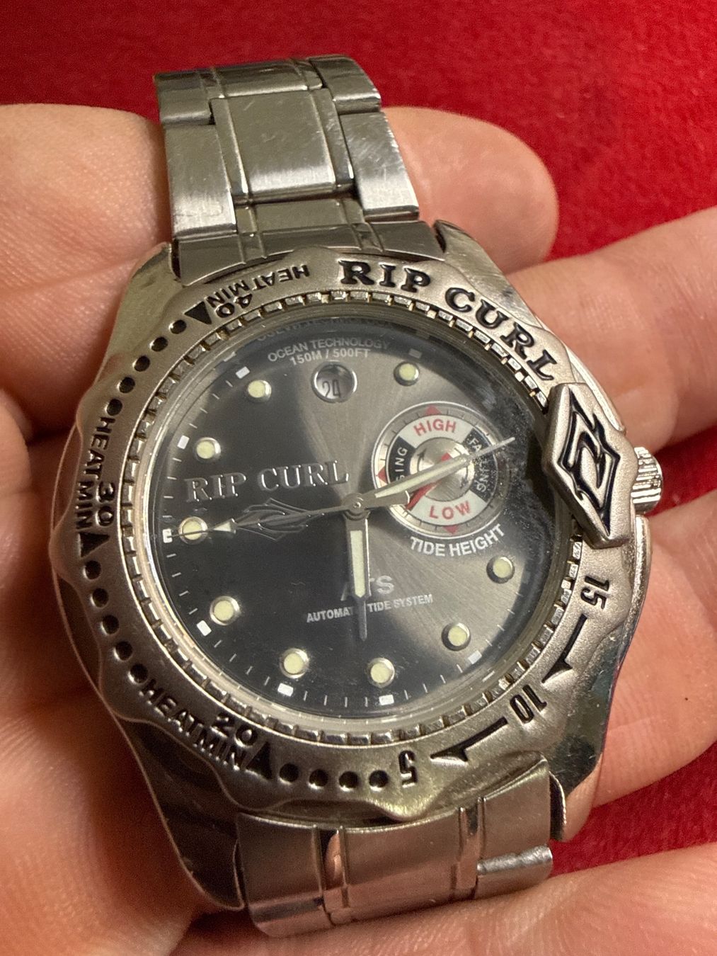 Uhren: Rip Curl Quarz 40 mm – Gebraucht aus Pfeffingen von Allhandelklgwatches