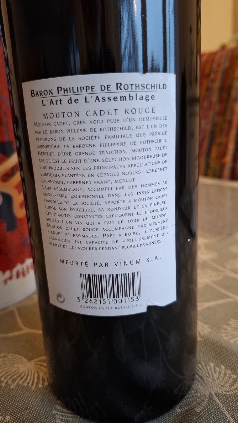 Vino: Baron Philippe de Rotschild – Nuovo (secondo la descrizione) da Lengnau BE venduto da Truemps 3