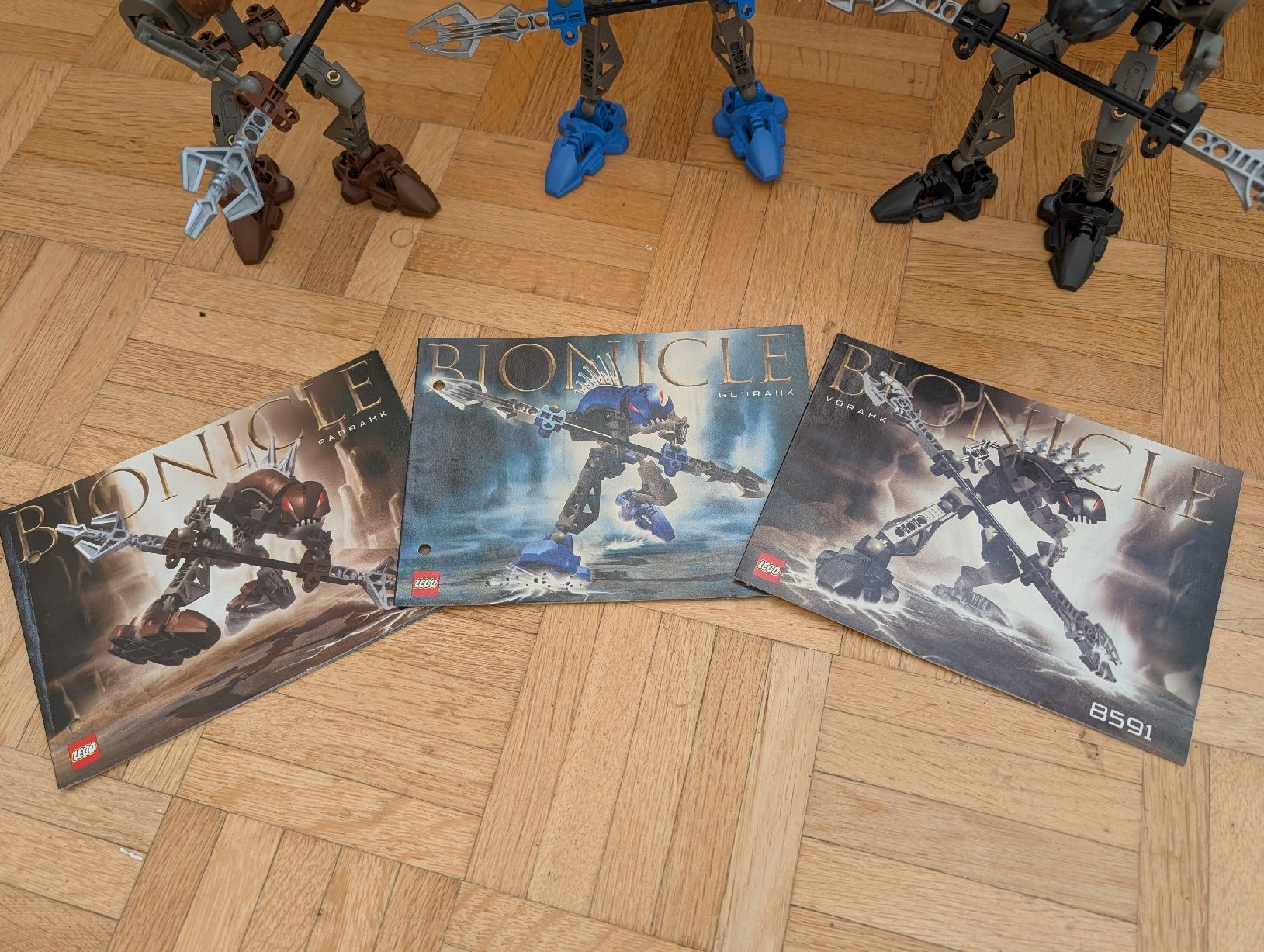 Lego Spielzeuge: Bionicle Panrahk, Vorahk et Guurahk – Gebraucht aus Neuchâtel von lynne_mo 4