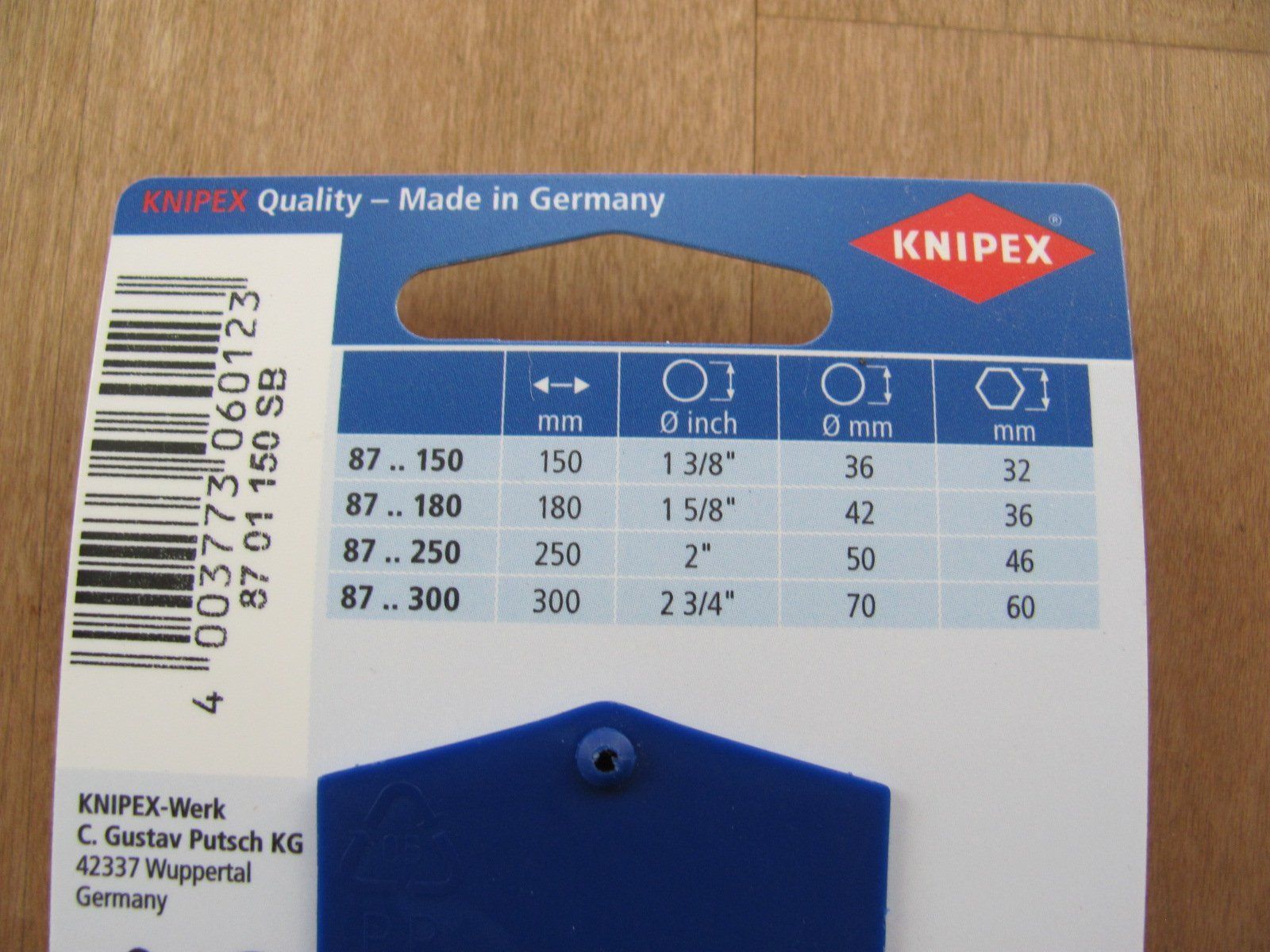 Alle Werkzeuge: Wasserpumpenzangen klein – Neu und originalverpackt aus Uznach von Bimbolino 5