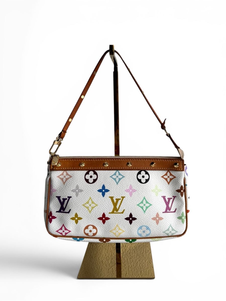 Louis Vuitton Borse da donna: LOUIS VUITTON Monogram Multicolor Pochette Sac Tasche – Usato da Kriens venduto da hannaandkiko