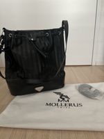 Maison Mollerus Beuteltasche NIESEN classic schwarz/silber 