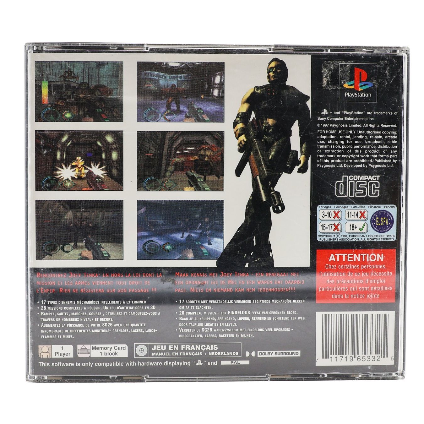 Spiele: Tenka Lifeforce - PS1 – Gebraucht aus Paudex von dindeboy 2