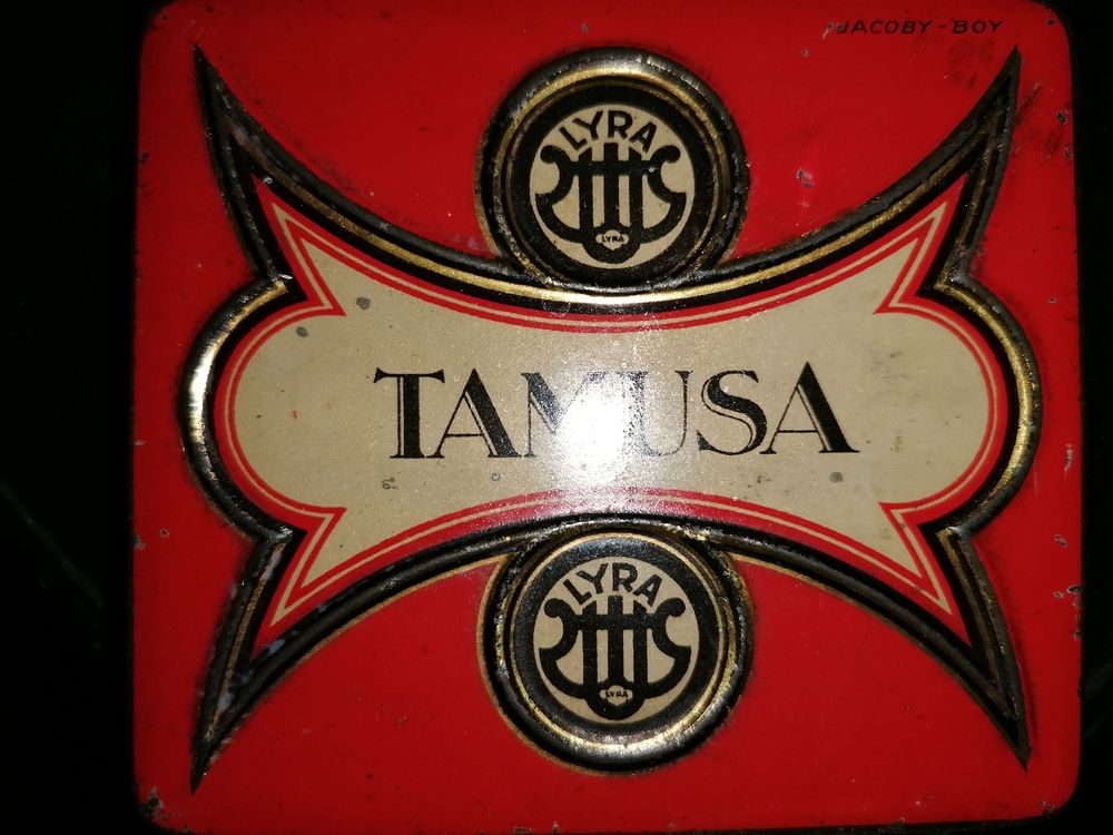 Antike Blechdose 20 Zigaretten Lyra von Tamusa (Gebraucht) in Zürich ...