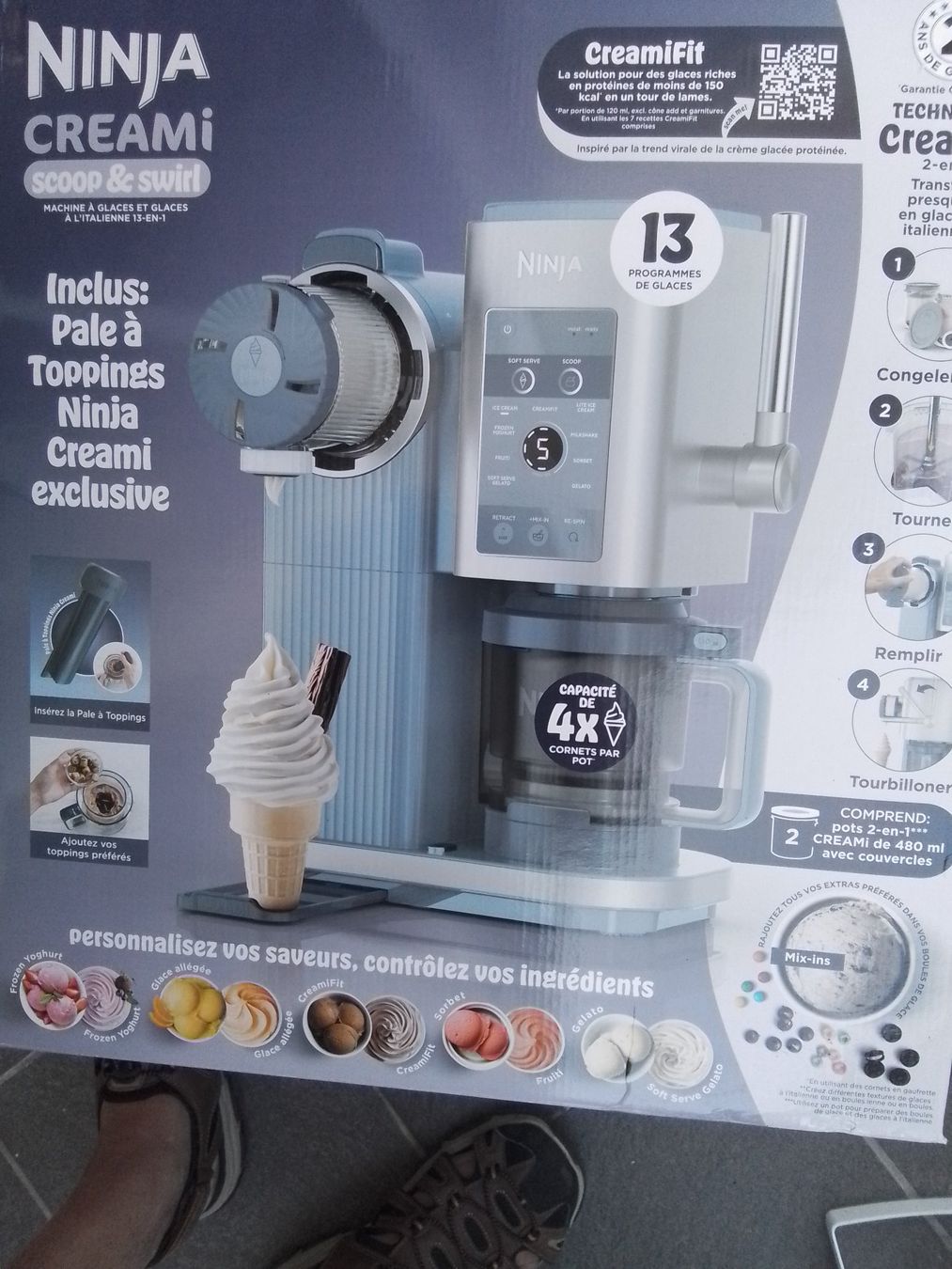 Elettrodomestici da cucina: Machine NINJA CREAMi, sorbetiére – Nuovo (secondo la descrizione) da Neirivue venduto da brazerio
