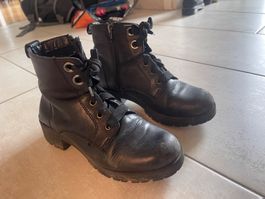 Schwarze Boots Gr. 37