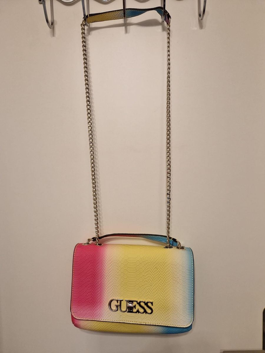 Guess Taschen für Damen: Guess Handtasche farbig in Schlangenoptik – Neu und originalverpackt aus Oberentfelden von Judyku 4