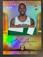 NBA Kris Joseph 2012 Gold RPA Rookie Patch Auto Celtics /10