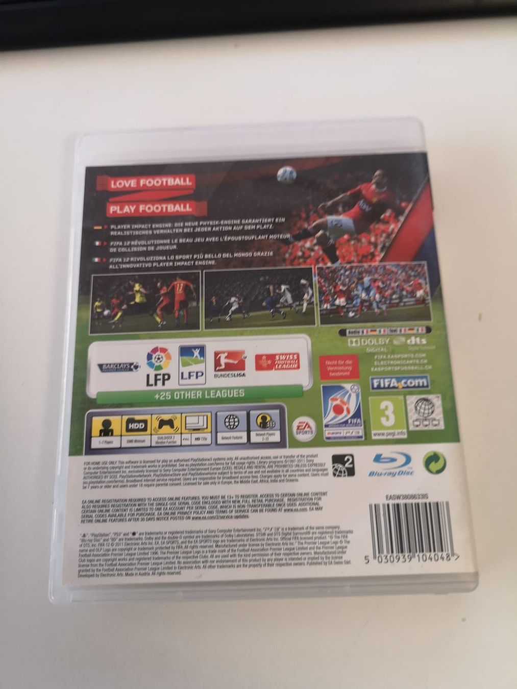 Giochi: Fifa 12 (PS3) – Usato da Herisau venduto da Seyashop1 1