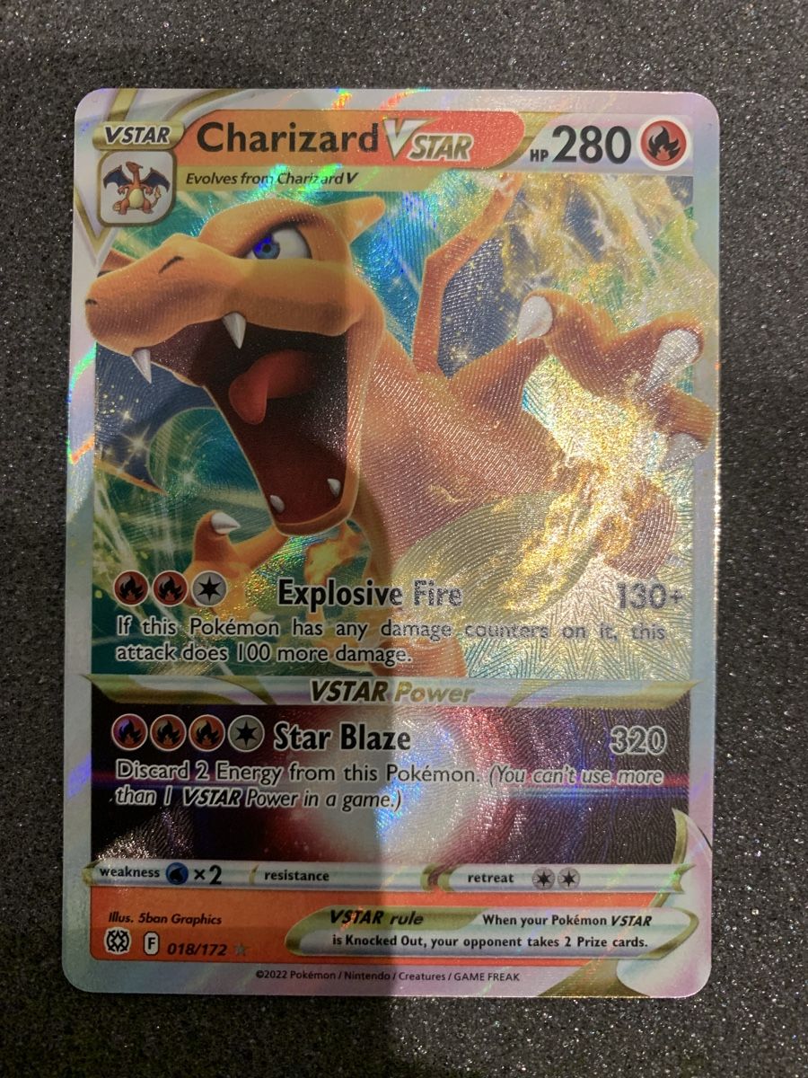 Pokémon Carte collezionabili: Ab 1.- Charizard VSTAR 018/172 – Usato da Bironico venduto da ars_z6lb