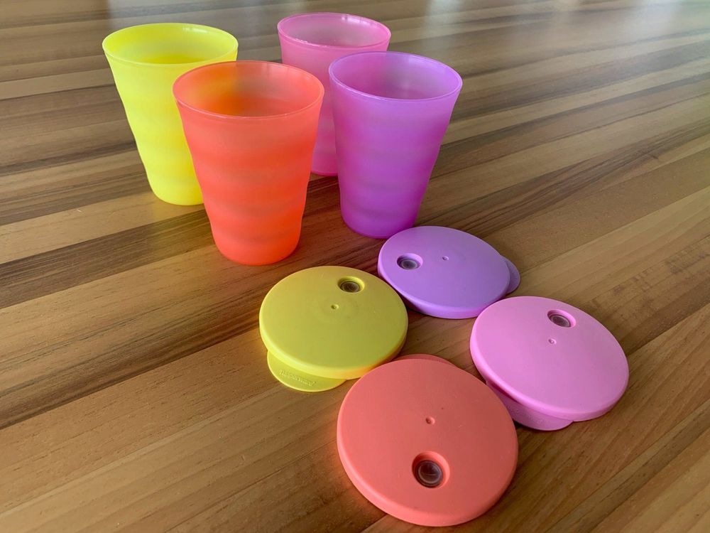 Tupperware Trinkbecher mit Deckel Kaufen auf Ricardo