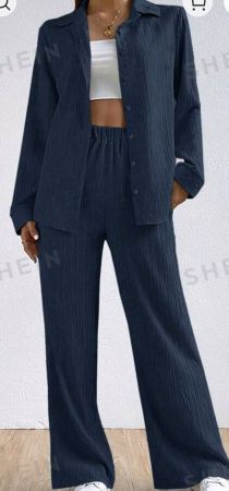 Shein Blue Set