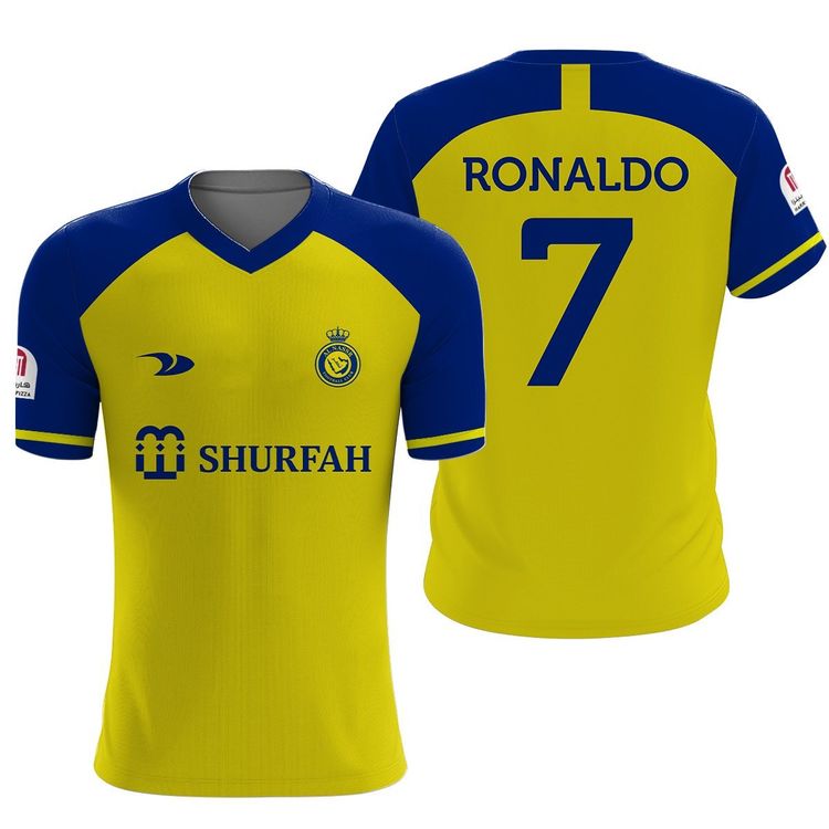 Verwunderlich Al Nassr Ronaldo Trikot Kaufen Fotos