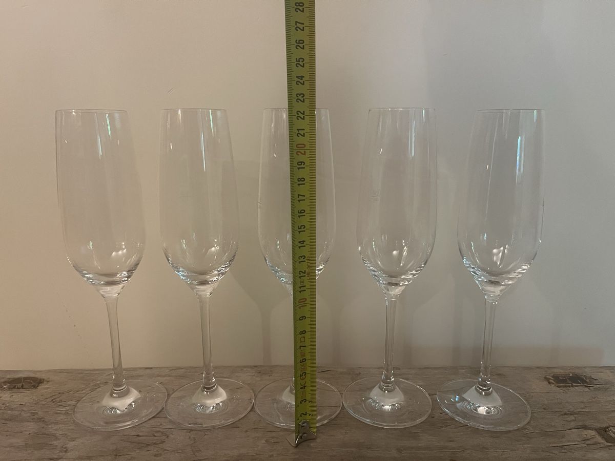 Zwiesel Bicchieri: 5 Schott Zwiesel Champagner Gläser – Usato da Zürich venduto da Kim_m8f5 1