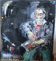 Philipp Trautmann (1960-2008) - Acrylgemälde - "Der Maler"
