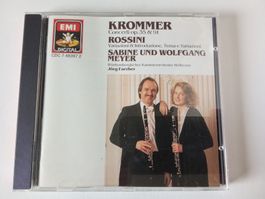 Krommer und Rossini - Werke für 2 Klarinetten und Orchester