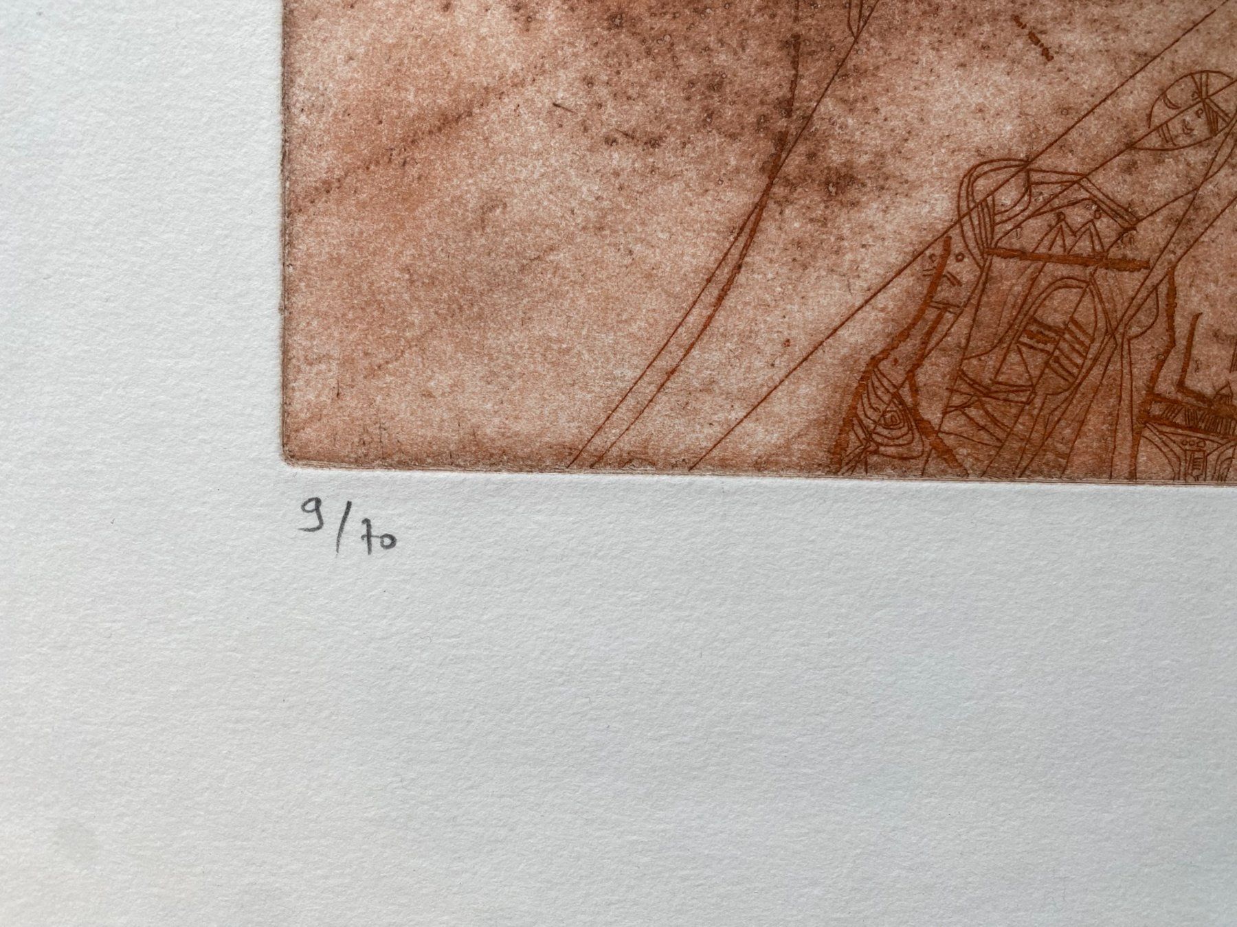Grafiken & Lithographien: Original Farbradierung Shōichi Hasegawa – Gebraucht aus Zürich von jesulin05 3