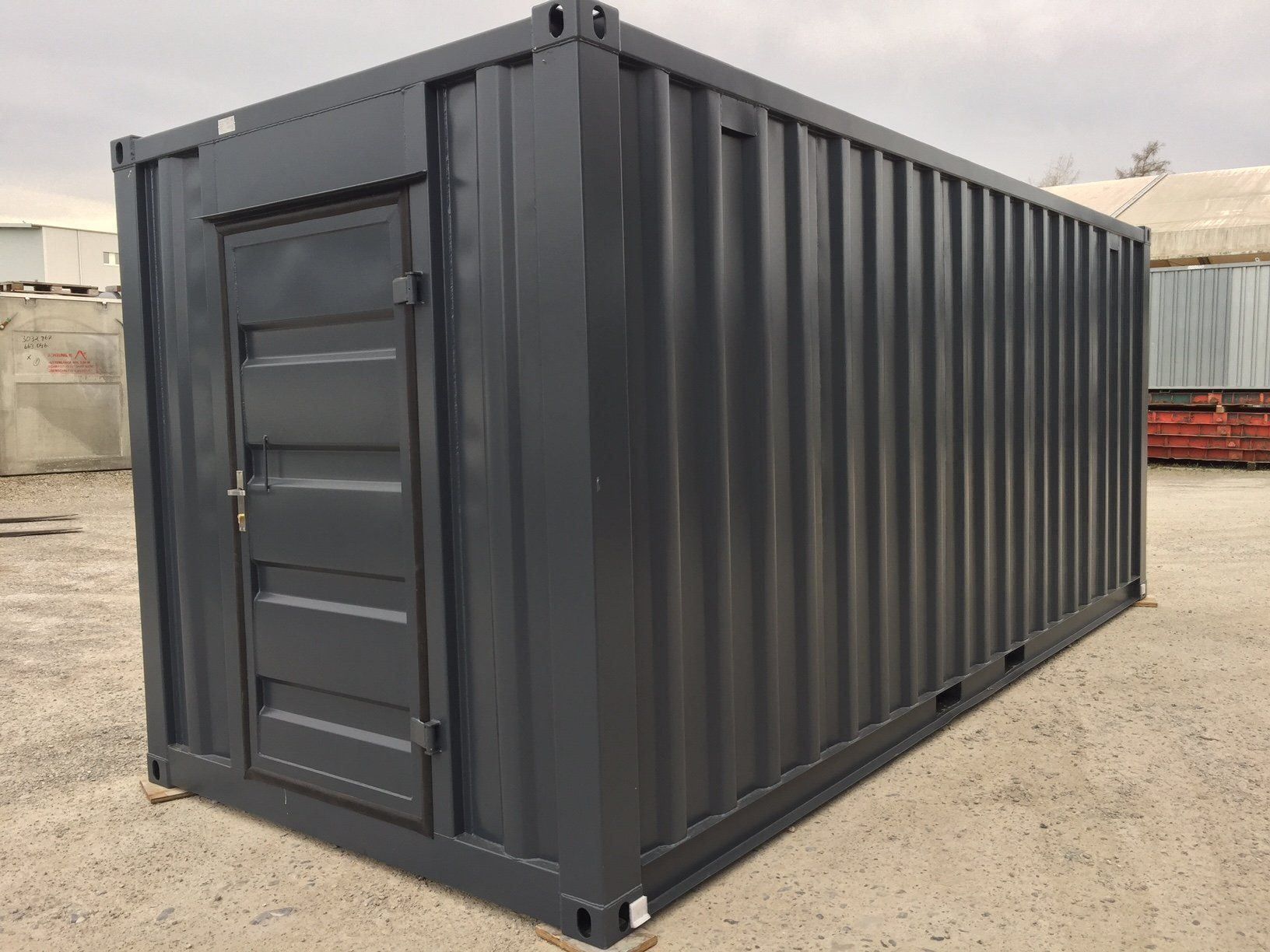 Baucontainer: 20' Lagercontainer Open Side PTS – Neu (gemäss Beschreibung) aus Kradolf von BKSAG 1
