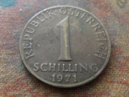 AUTRICHE  1  Schilling  1971