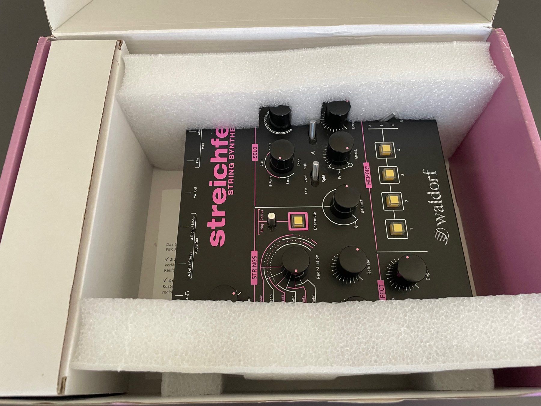 Waldorf Instruments de musique: Waldorf Streichfett Strings Synthesizer – D'occasion à Bellinzona par gioas 3