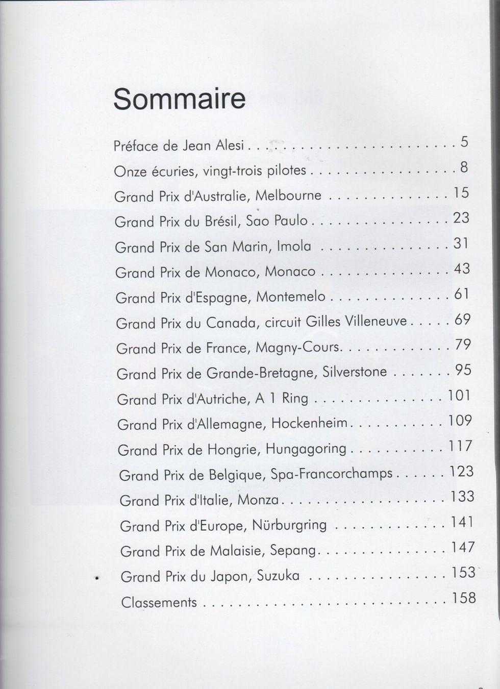 Libri: Le Livre Formule 1 Images 1999 – Usato da Corminboeuf venduto da corbay 1