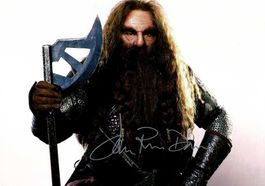 JOHN RHYS-DAVIES - handsigniert Grossfoto (21x30cm) mit COA