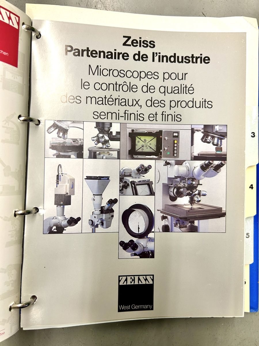 Libri: Zeiss Optic Microscope West Germany Collector Vintage – Usato da Cointrin venduto da vrossi 4
