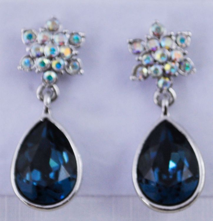 30771 Vintage Swarovski Kristallen Ohrstecker 14mm