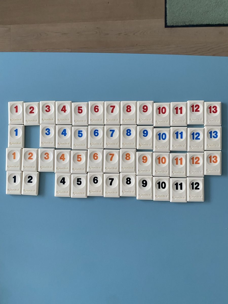 Carlit Giochi: Rummikub Ersatzspielsteine Original – Usato da Zürich venduto da echt01