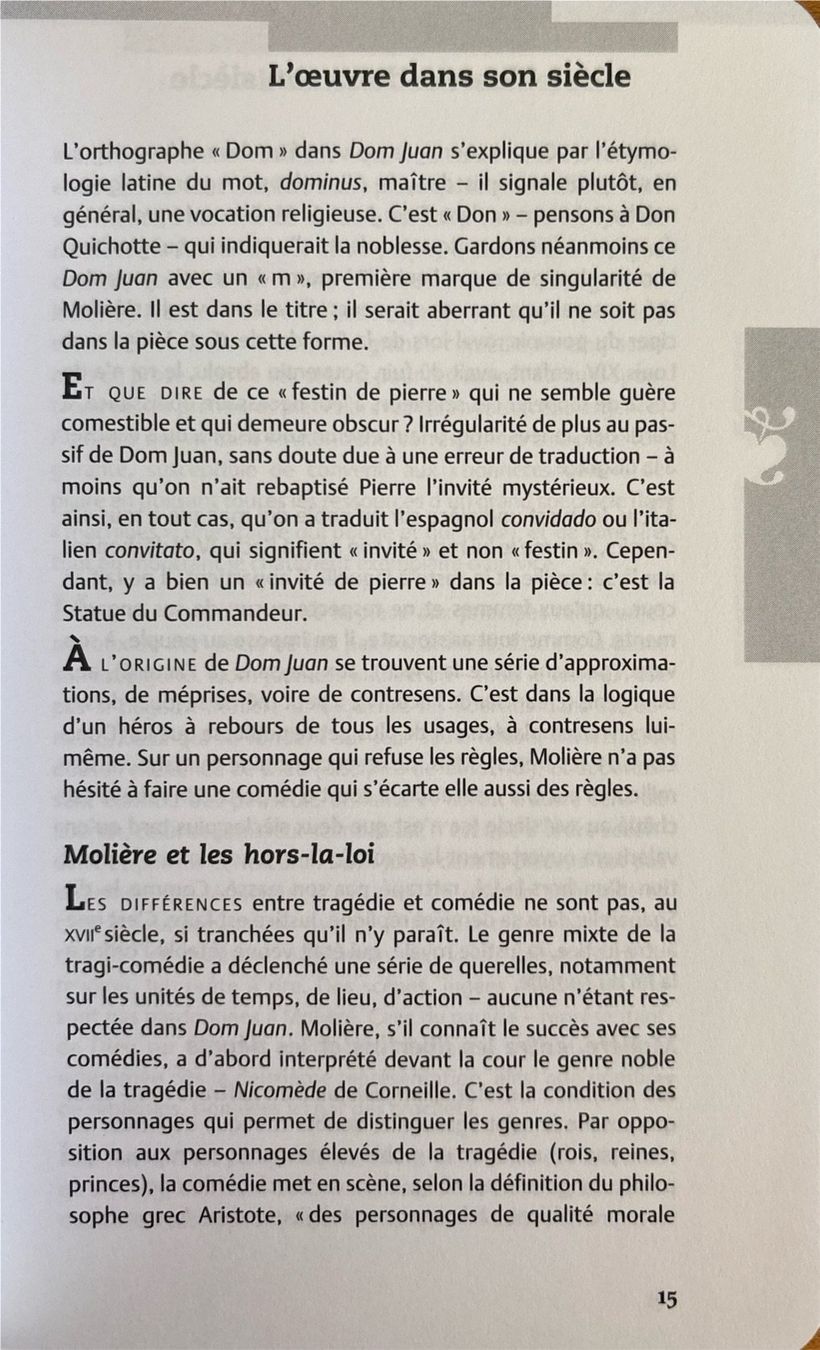 Libri: Molière, Dom Juan - Petits Classiques Larousse – Usato da Sarnen venduto da Livres 5