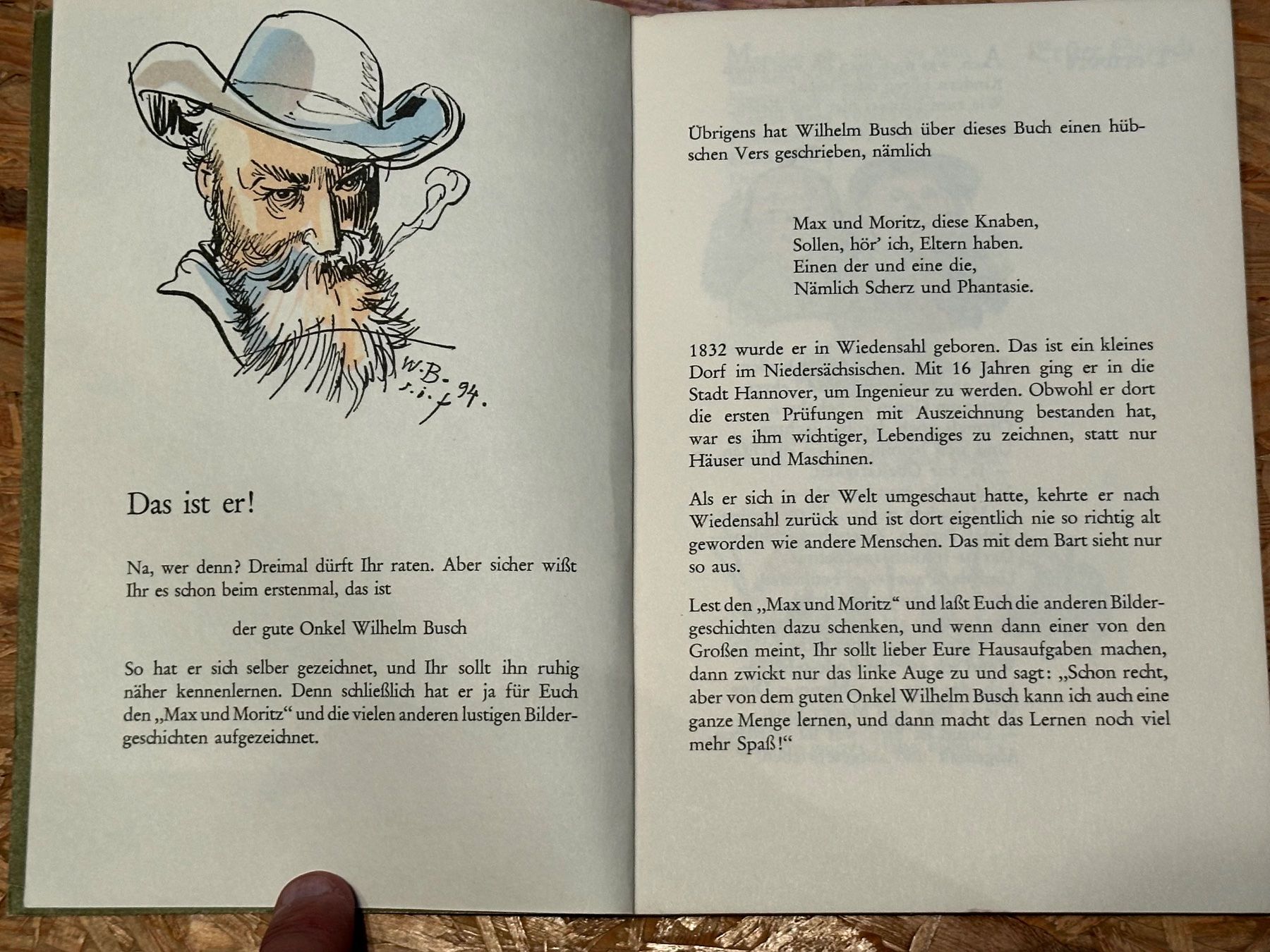 Libri: Max und Moritz Kinderbuch Comics 1976 Wilhelm Busch – Usato da Seltisberg venduto da quadartswiss 1