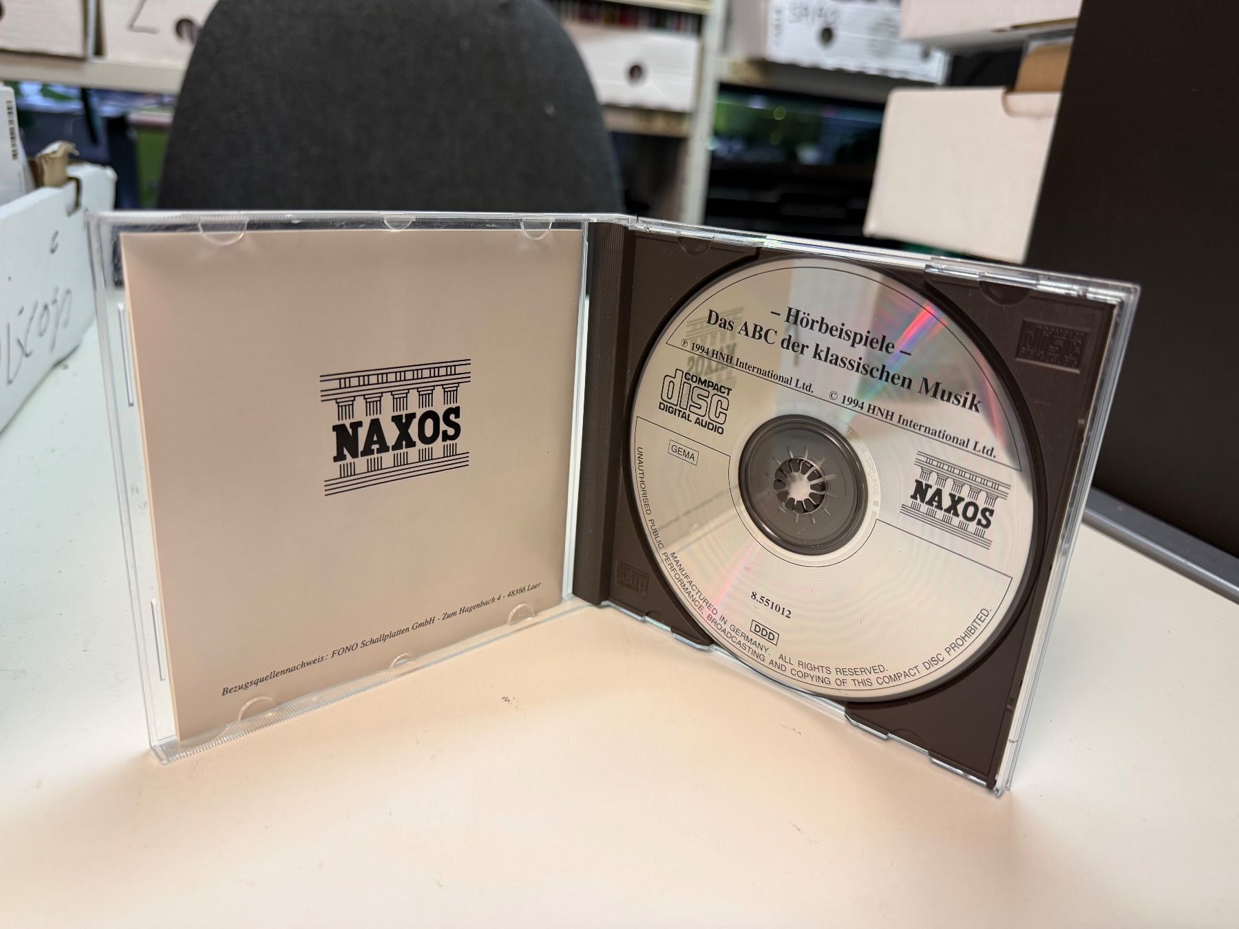 CD: Das ABC der Klassischen Musik - HG41D – Usato da Küsnacht ZH venduto da swisssales.net 2
