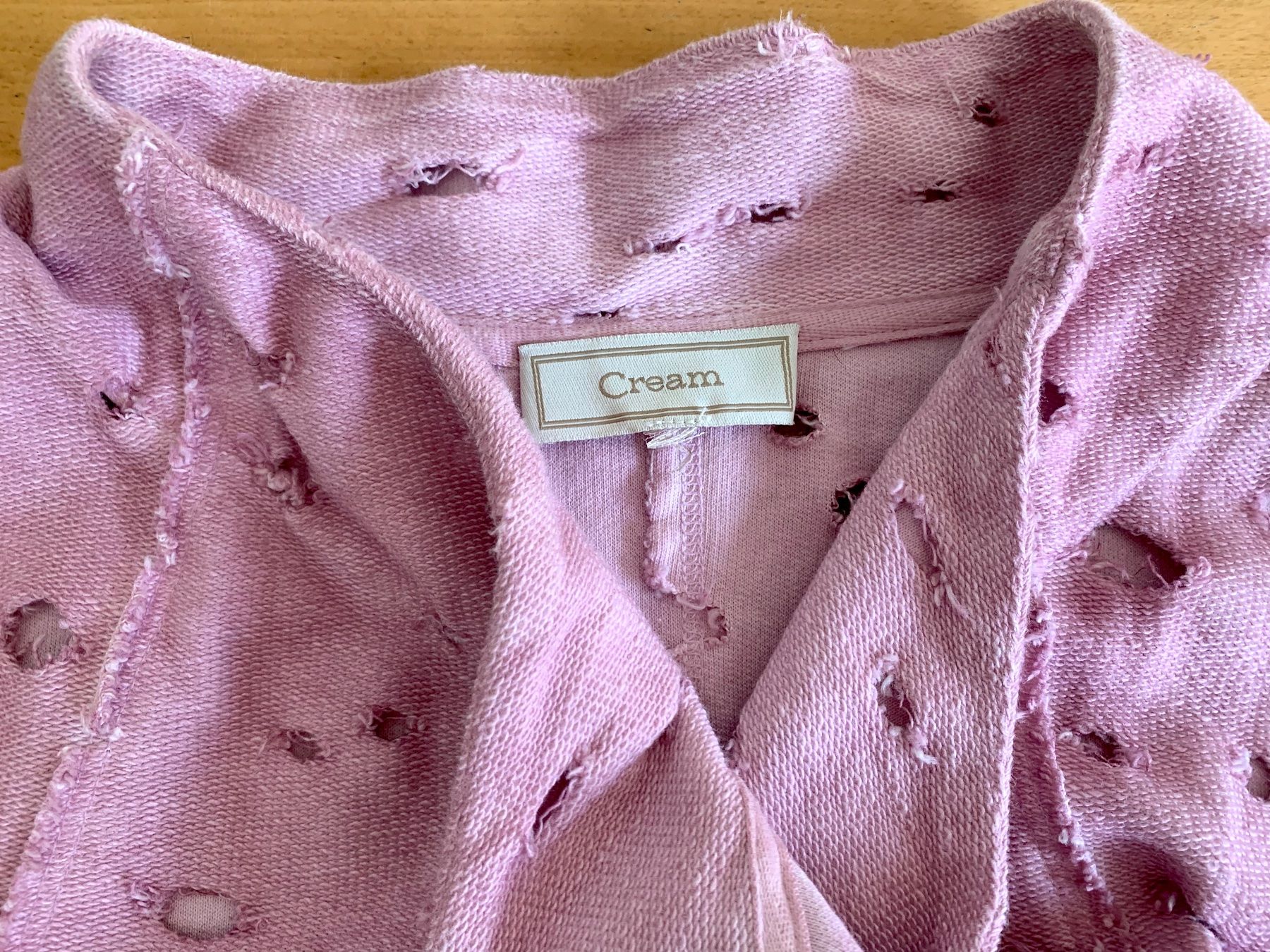Cream Giacche: Rosa Jäckchen Lochmuster von CREAM Gr. 38 – Usato da Meiringen venduto da magnooliaa 2