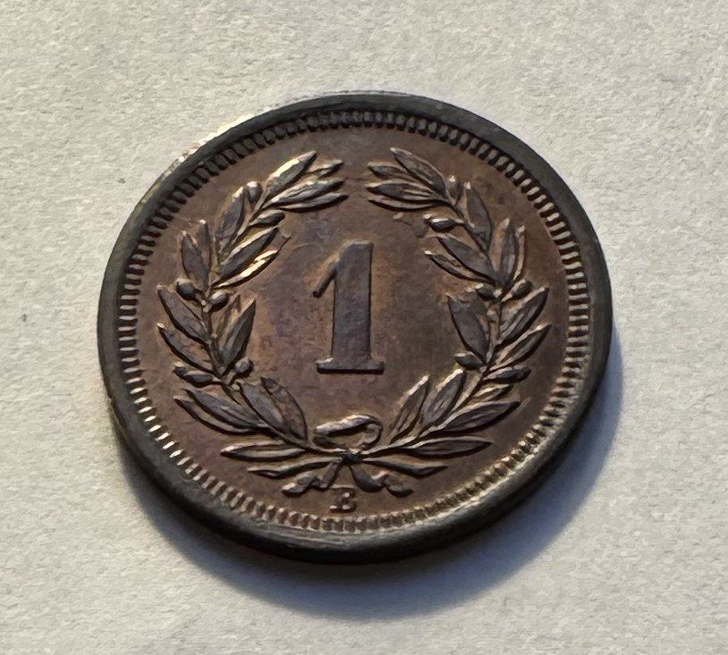 Alle Münzen: 1899 1 Rappen unz – Neu (gemäss Beschreibung) aus Kirchberg SG von Zenhad69 1