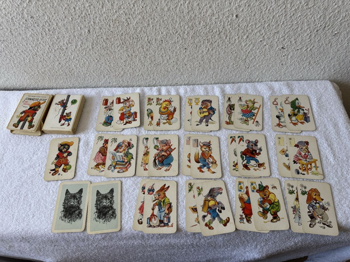 Jeux: Antikes Schwarzer Peter Spiel – D'occasion à Lenzburg par Meister_k 4