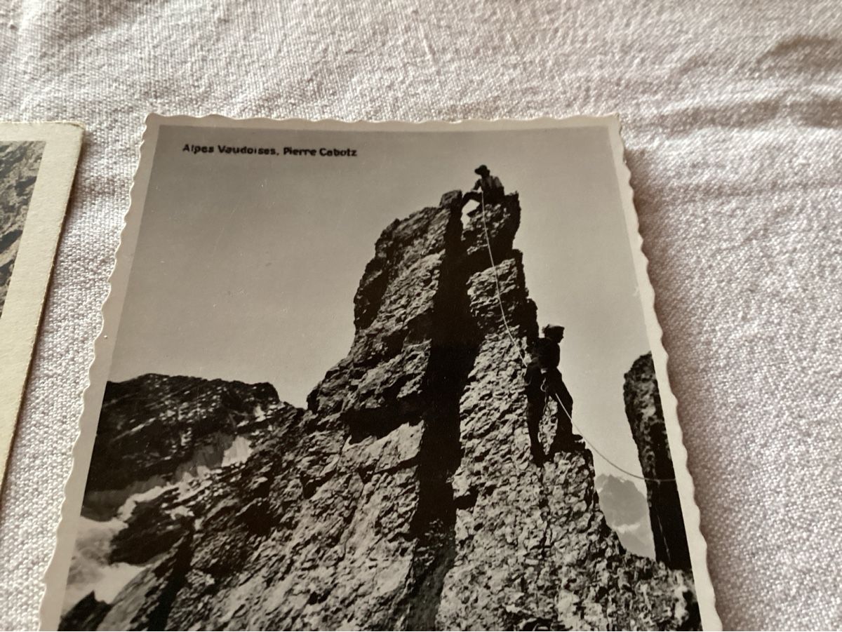 Cartoline postali: Alpinisme canton de Vaud 2 cartes – Usato da Luc (Ayent) venduto da Rebouille 1