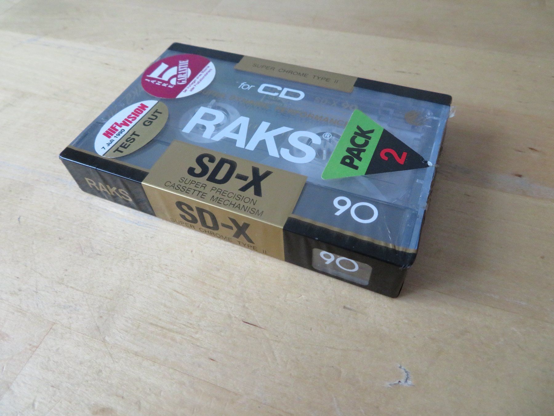 Kompaktkassetten: Leer Kassette RAKS SD-X 90 – Neu (gemäss Beschreibung) aus zürich von Goldimmund 2