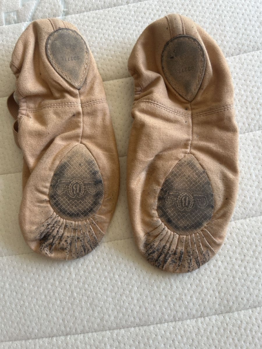 Bloch Schuhe für Mädchen: Balettschläppchen – Gebraucht aus Samstagern von Dufman 2