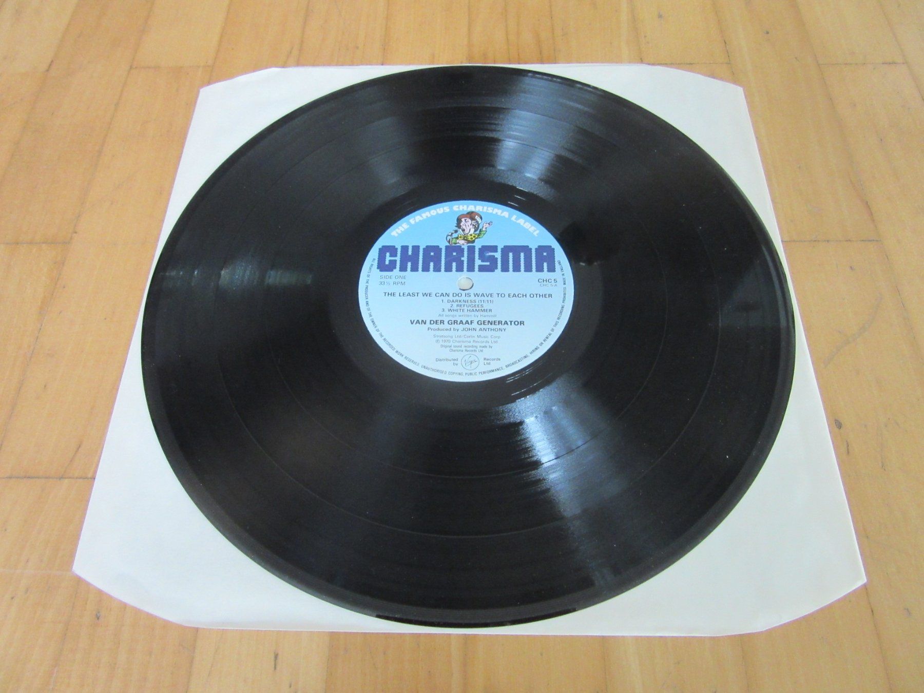 Dischi in vinile: Langspielplatte "VAN DER GRAAF GENERATOR" - THE LEAST WE C.. – Usato da Degersheim venduto da Tforelle 2