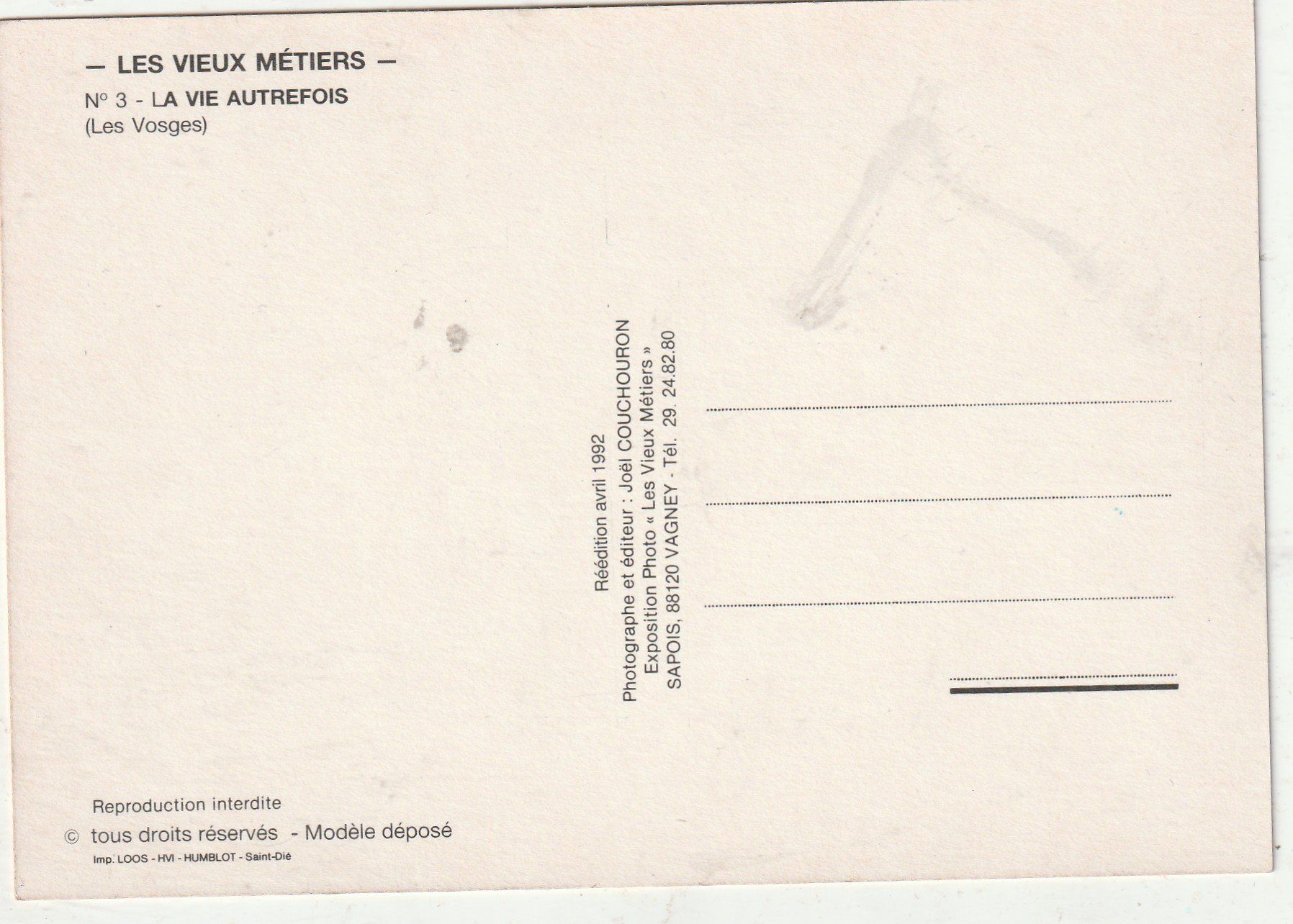 Cartoline postali: Die alten Zeiten – Usato da Lumbrein venduto da made02 1