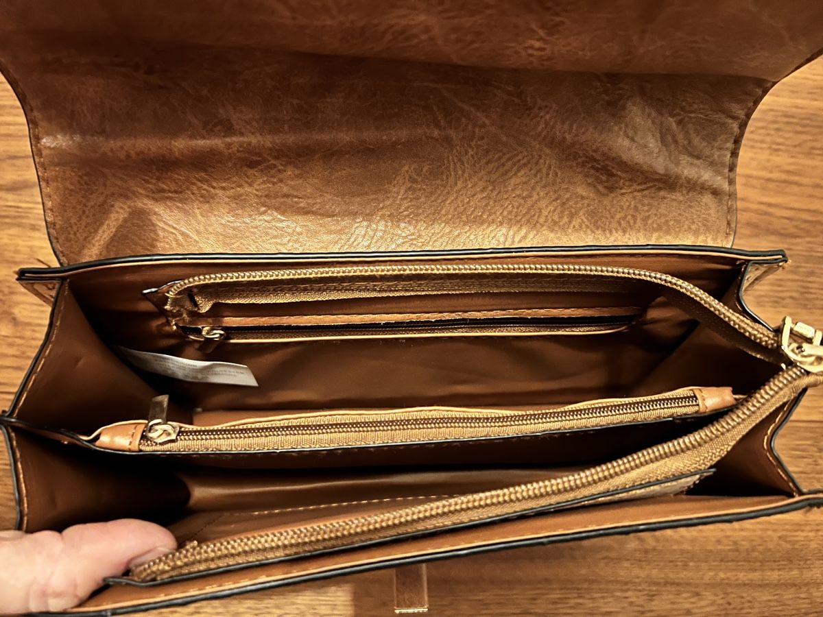 Borse da donna: Kork-Handtasche mit Muster, neuwertig – Nuovo (secondo la descrizione) da Zürich venduto da len_2rmp 4