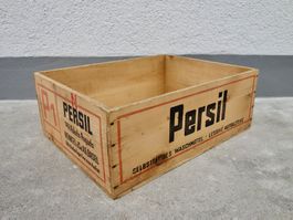 alte Holzkiste Kiste Seifenkiste PERSIL HENKEL & CIE BASEL