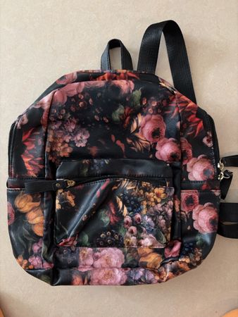 Blumenrucksack Damen, neuwertig, perfekt für Frühling 🌷