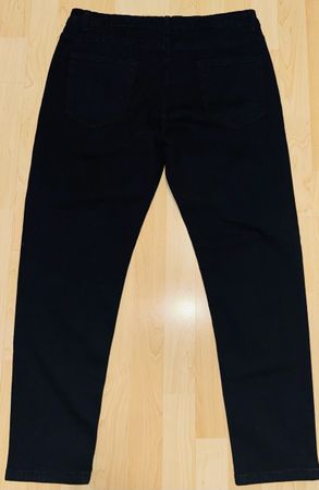 Felpa Jordan usata + jeans neri nuovi XXL ( 38 ) 