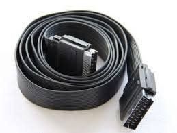 Scart Kabel Flexibel Flach 5 Meter Länge