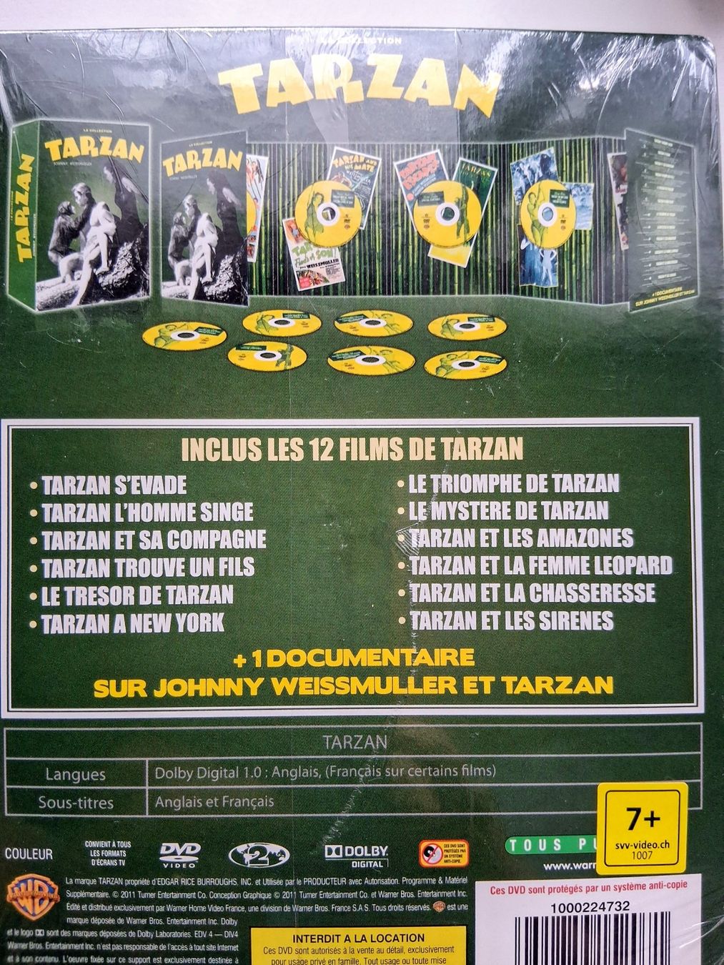 Tutti i DVDs: Tarzan – Nuovo e nell'imballaggio originale da Aigle venduto da Marcagapit 3