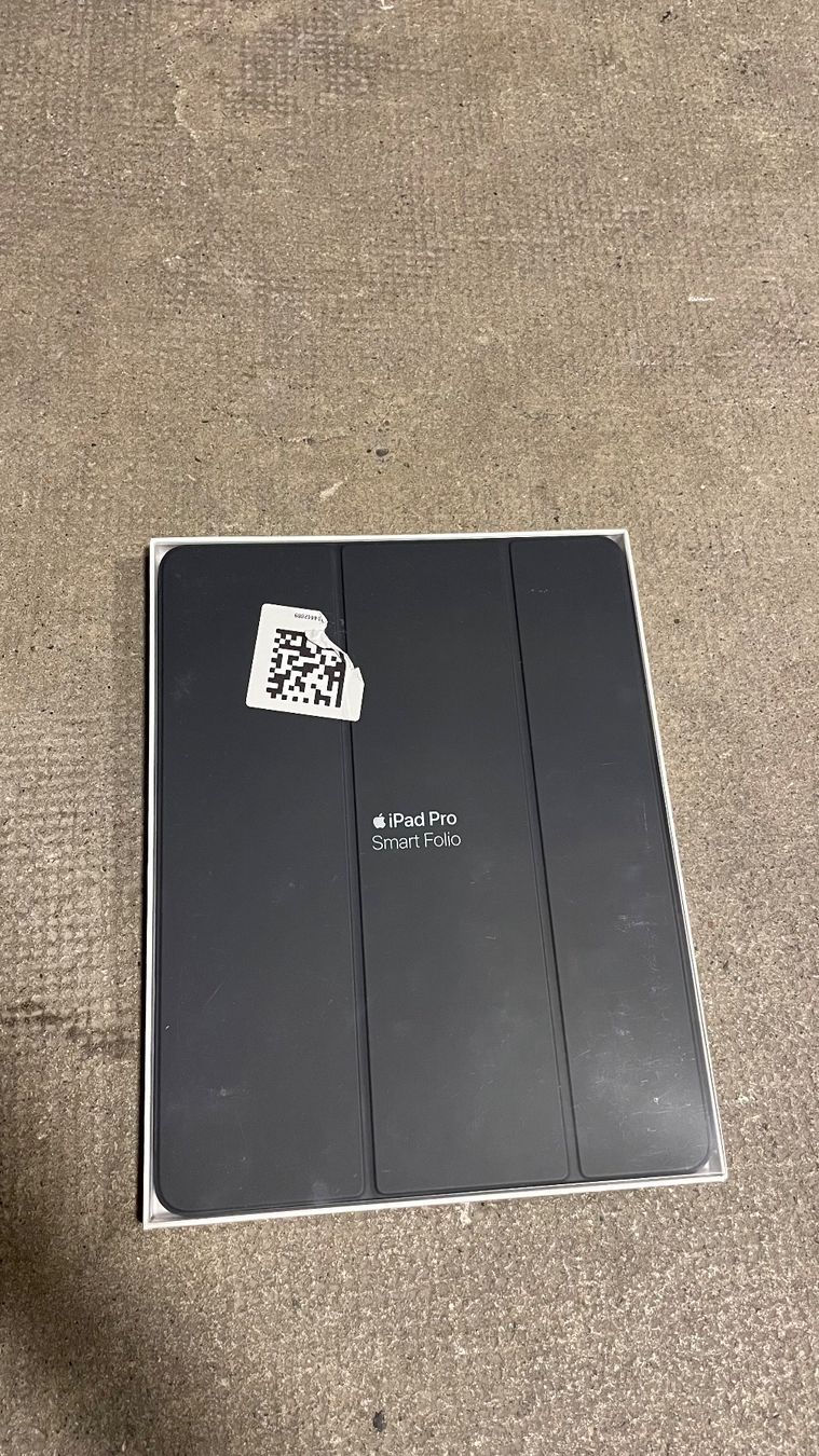 Apple Covers & Borse: Apple iPad Pro 12.9 Zoll Smart Folio Schwarz – Nuovo e nell'imballaggio originale da Basel venduto da viv_vk85