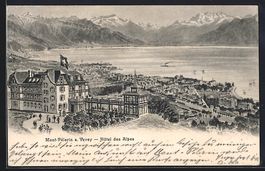 AK Mont-Pelerin, Hotel des Alpes