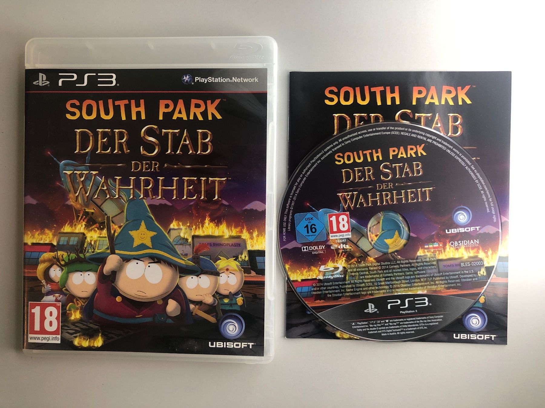 Sony Giochi: South Park Der Stab der Wahrheit - PS3 – Usato da St.gallen venduto da taduz